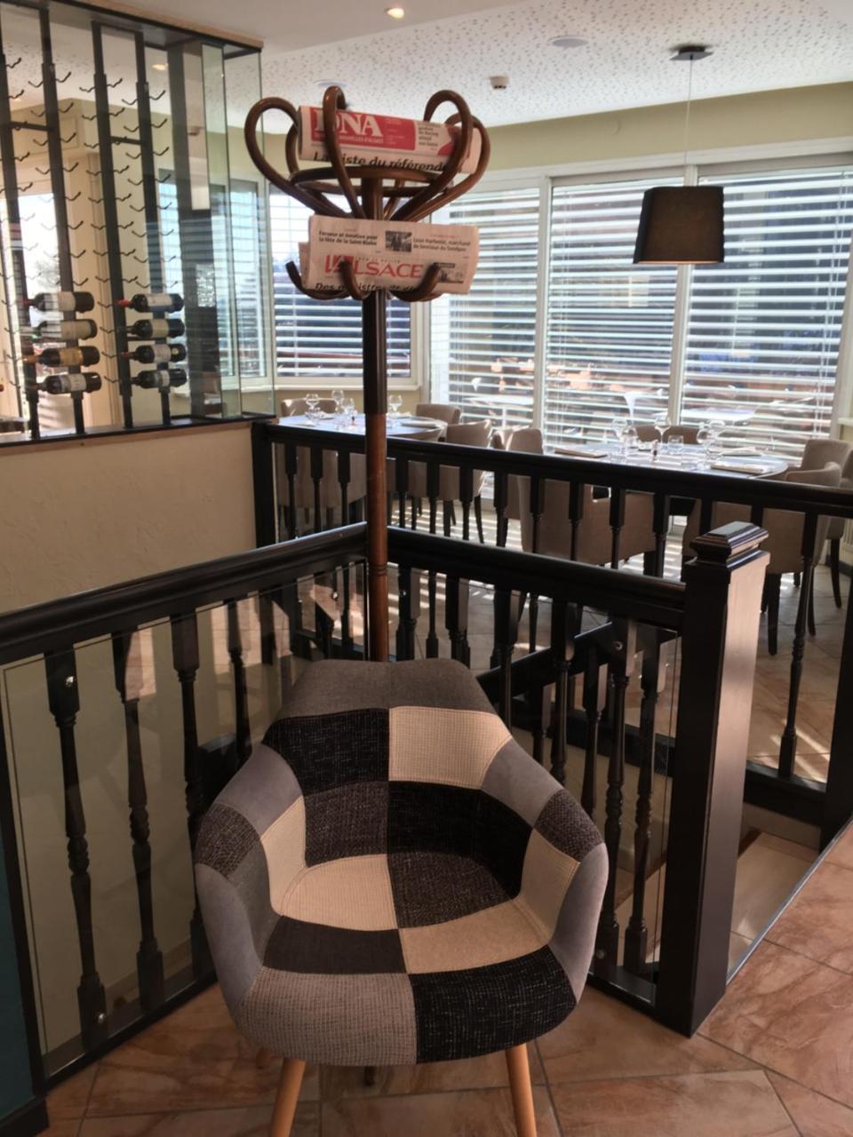 Hotel Restaurant Au Floridor Thann Buitenkant foto